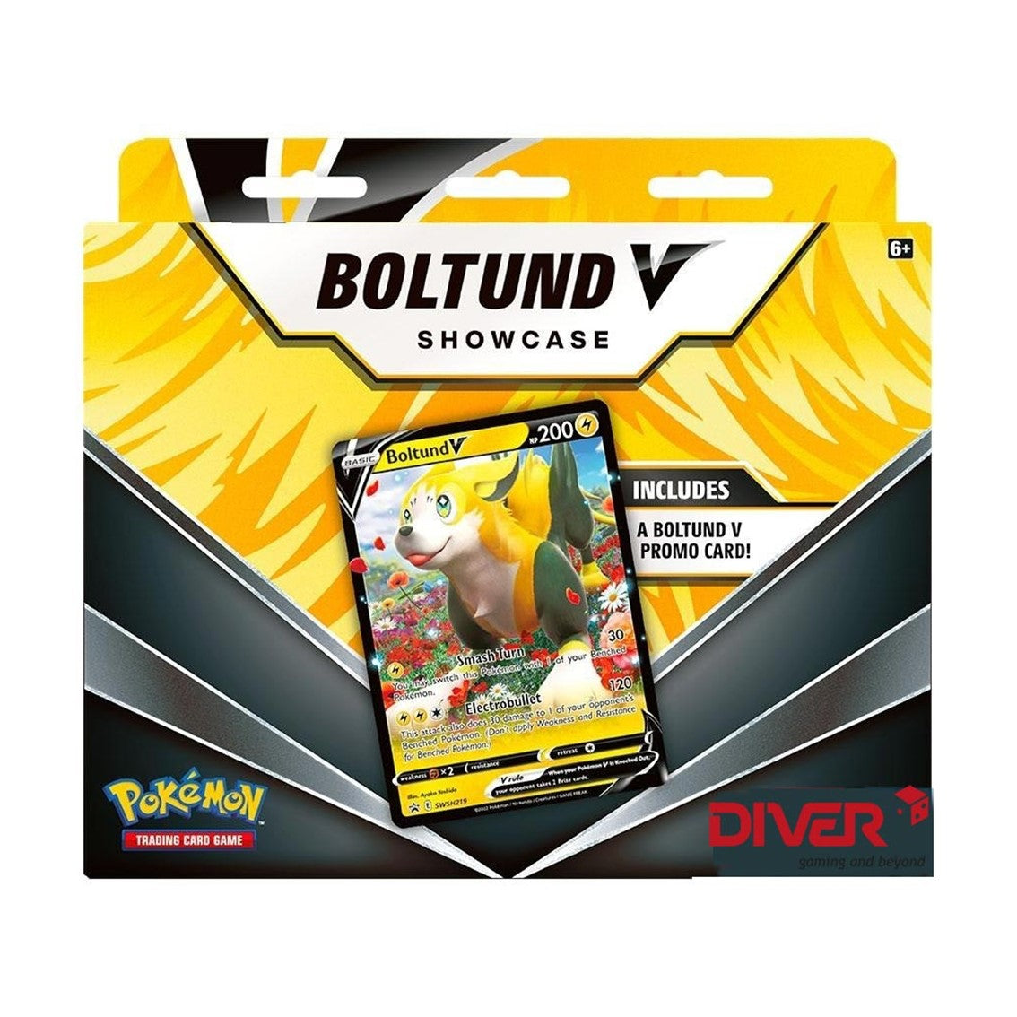 Pokemon tcg boltund v box showcase card game