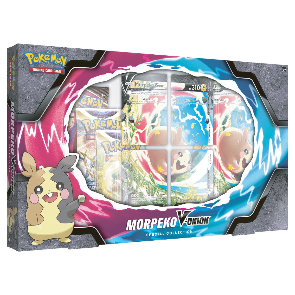 Pokemon card game morpeko collection v union box q2 2022 english