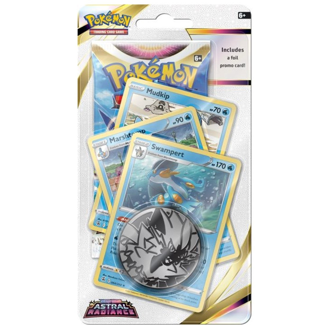 Pokemon tcg sword and shield astral radiance ss10 premium blister 16 units english card game