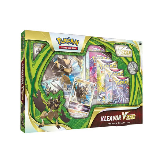 Pokemon tcg card game premium collection kleavor vstar english