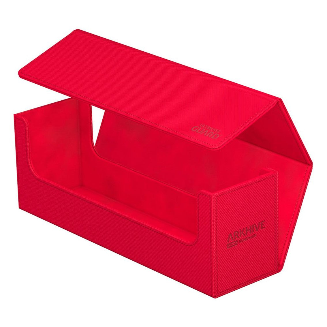 Ultimate Guard Arkhive 400+ Xenoskin Monochrome Red Card Storage Box