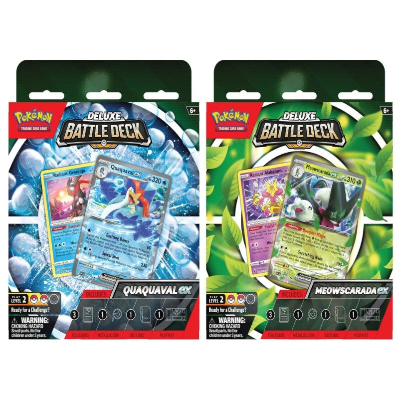 Pokemon tcg mid battle deck 2023 spanish card game 1 random unit