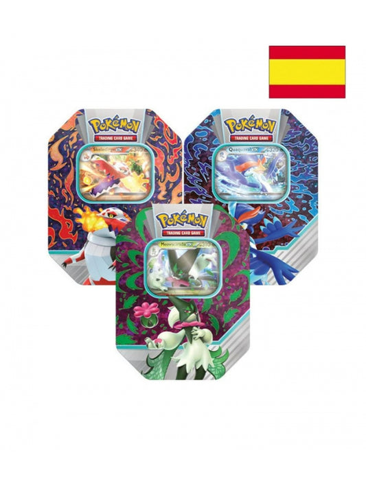 Pokemon tcg card game tin fall 2023 spanish 1 unit