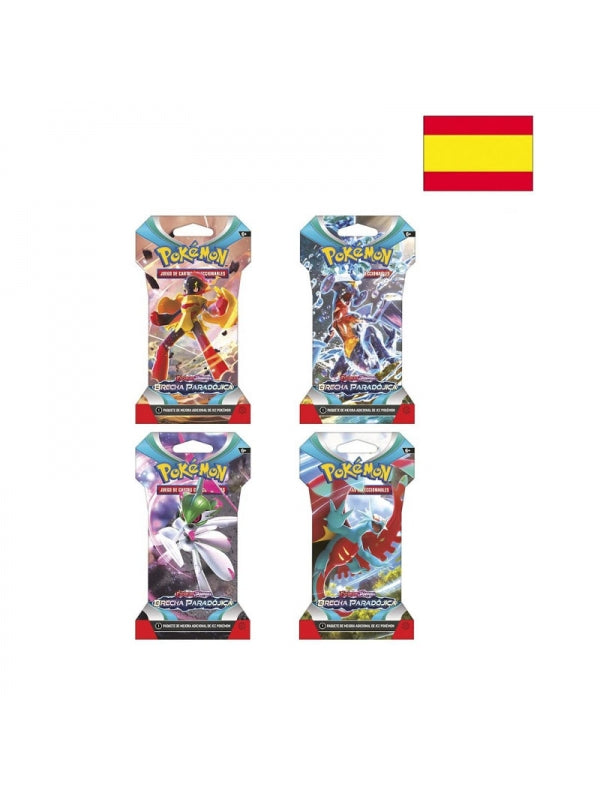 Pokemon tcg sv4 2023 blister pack 24 units spanish