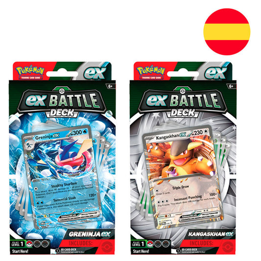 Pokemon tcg card game october ex battle deck 1 unit spanish