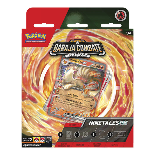 Pokemon tcg card game deluxe combat deck spanish 1 random unit