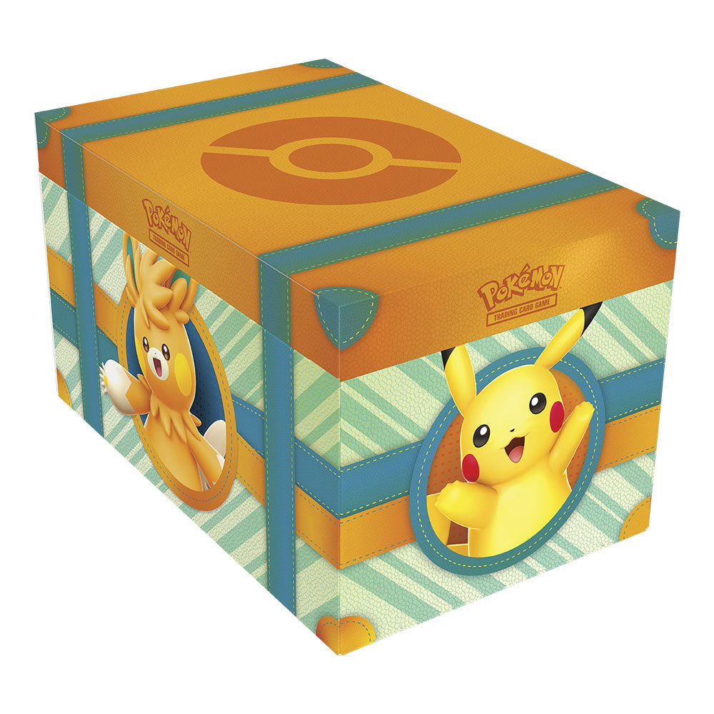 Pokemon tcg treasure chest card game spanish