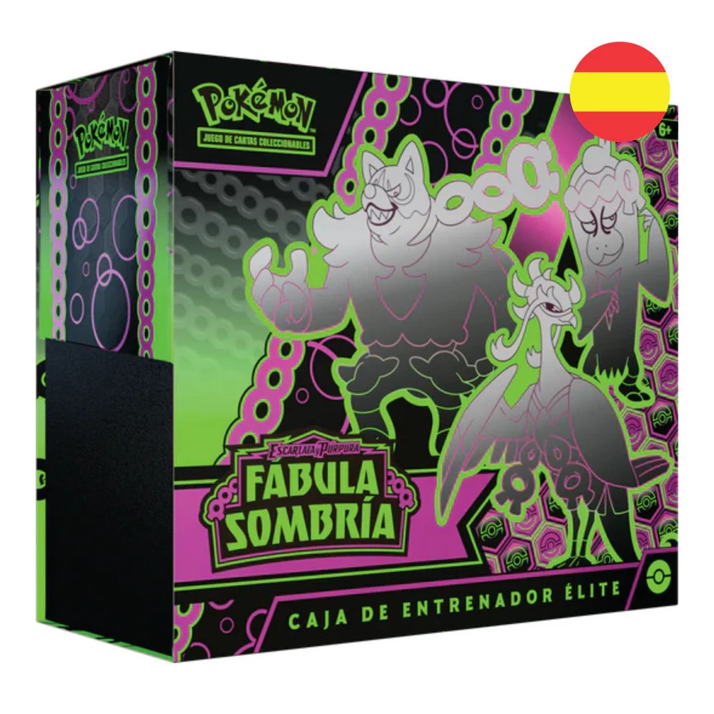 Pokemon tcg caja entrenador elite Fábula Sombria sv6.5 español