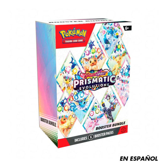 Pokemon tcg card game sv8.5 scarlet &amp; violet - prismatic evolutions booster bundle english